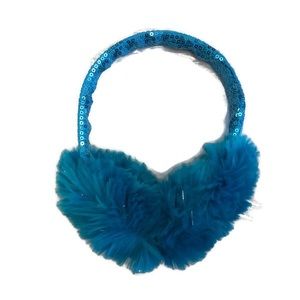 Blue Foldable Ear Muffs